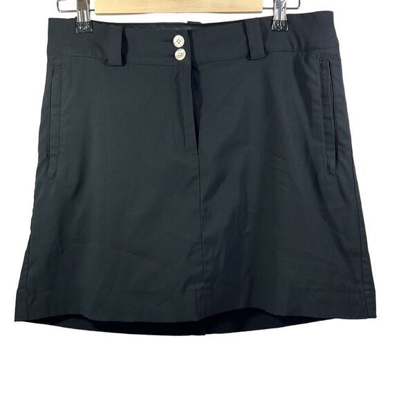 NIKE GOLF Women’s Dri-Fit Athletic Skort/Skirt Black Size 6 - Picture 2 of 12